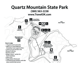 Preview of Additional Quartz Mountain State Park Map